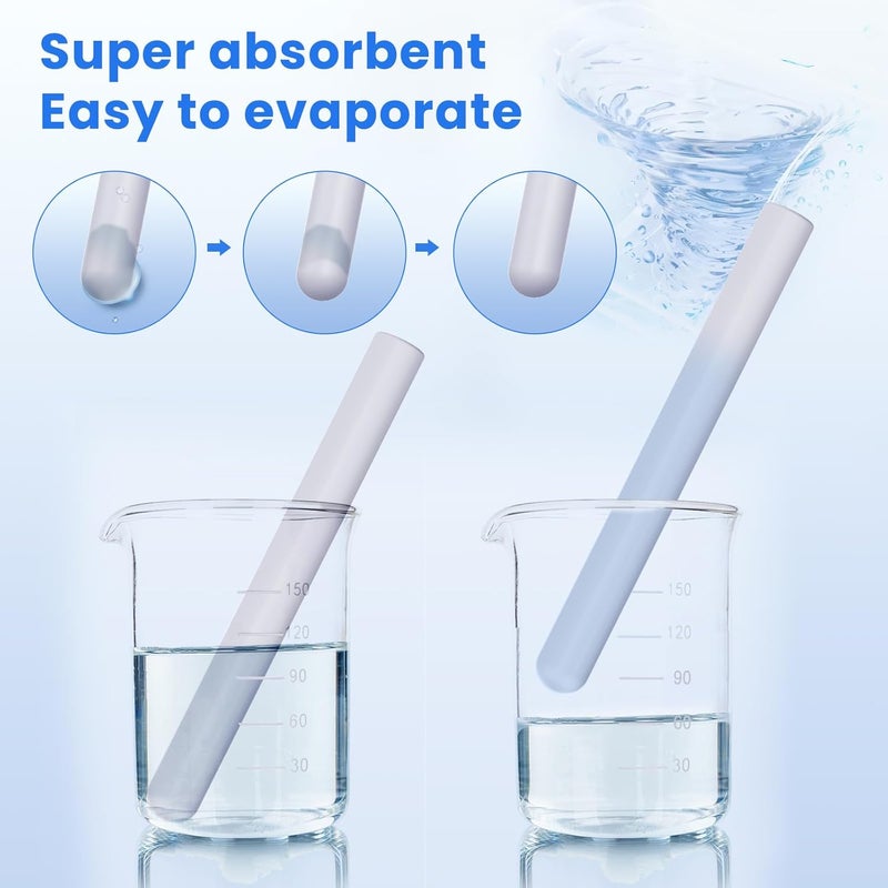 EBIEFLY 4X Drying Stick for Toys Water Absorption Dry Rod Desiccant Silicone Flesh Light Dryer Absorption Stick + USB Heating Stick 2.2ft Cable Lengt - Image 2